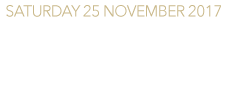 Saturday 25 November 2017 - O2 Institute 2 - Birmingham - BUY TICKETS